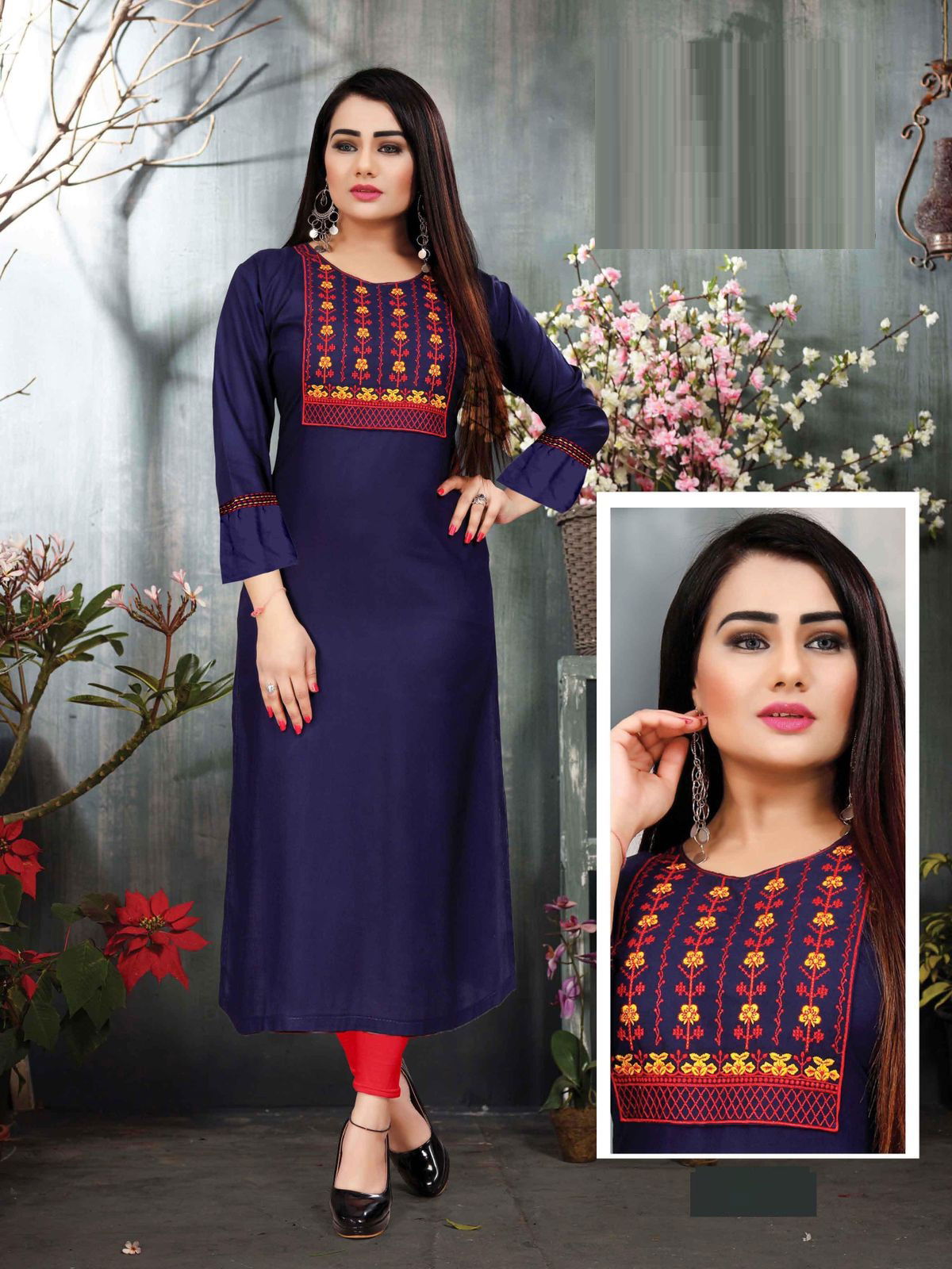 Aagya Royal Touch 11 Latest Ethnic Wear Rayon Designer Kurti Collection
